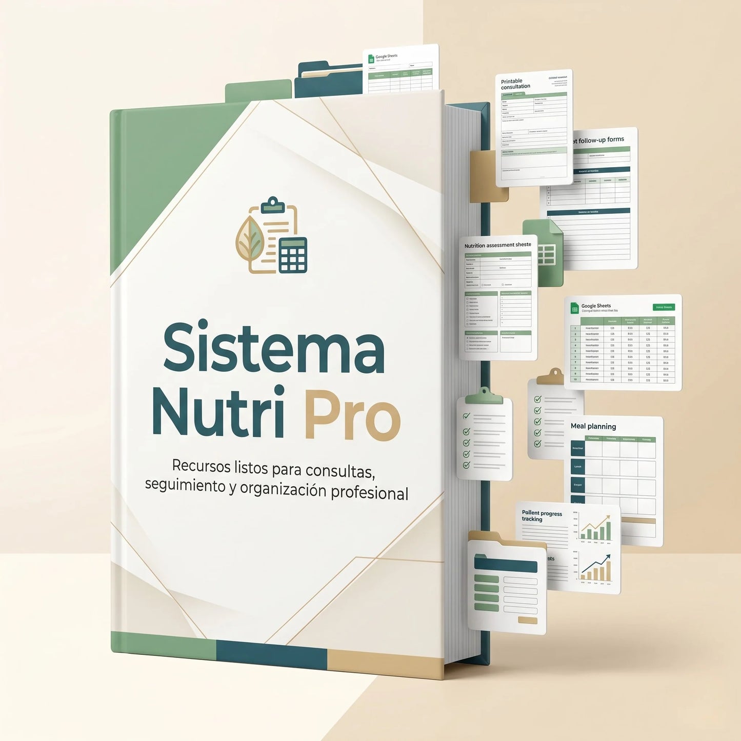 SISTEMA NUTRI PRO - RECURSOS PARA PROFESIONALES + 5 BONUS DE REGALO